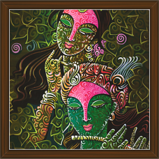 Radha Krishna Paintings (RK-2243)